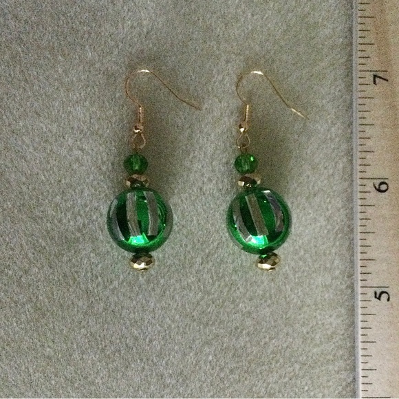 NWT Ornament Holiday Earrings - Handmade - Picture 3 of 3